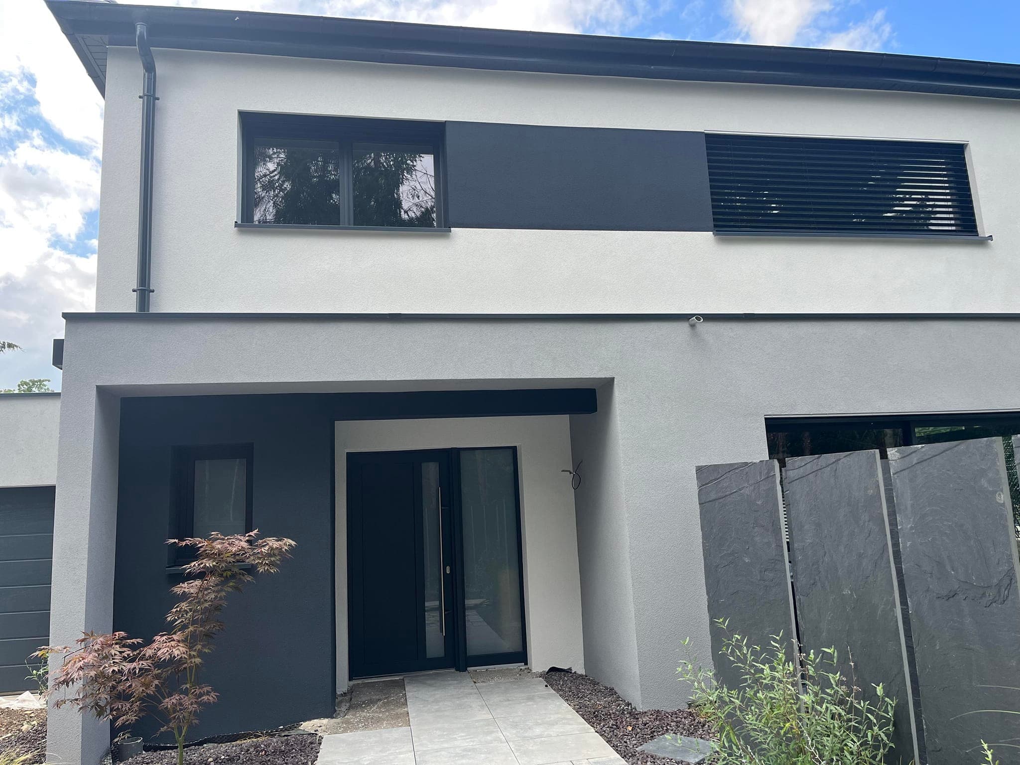 Peintre professionnel au travail