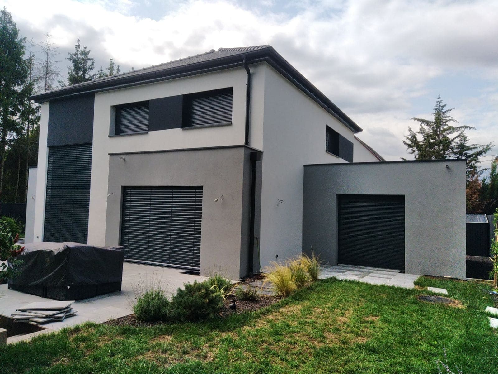 Peintre professionnel au travail