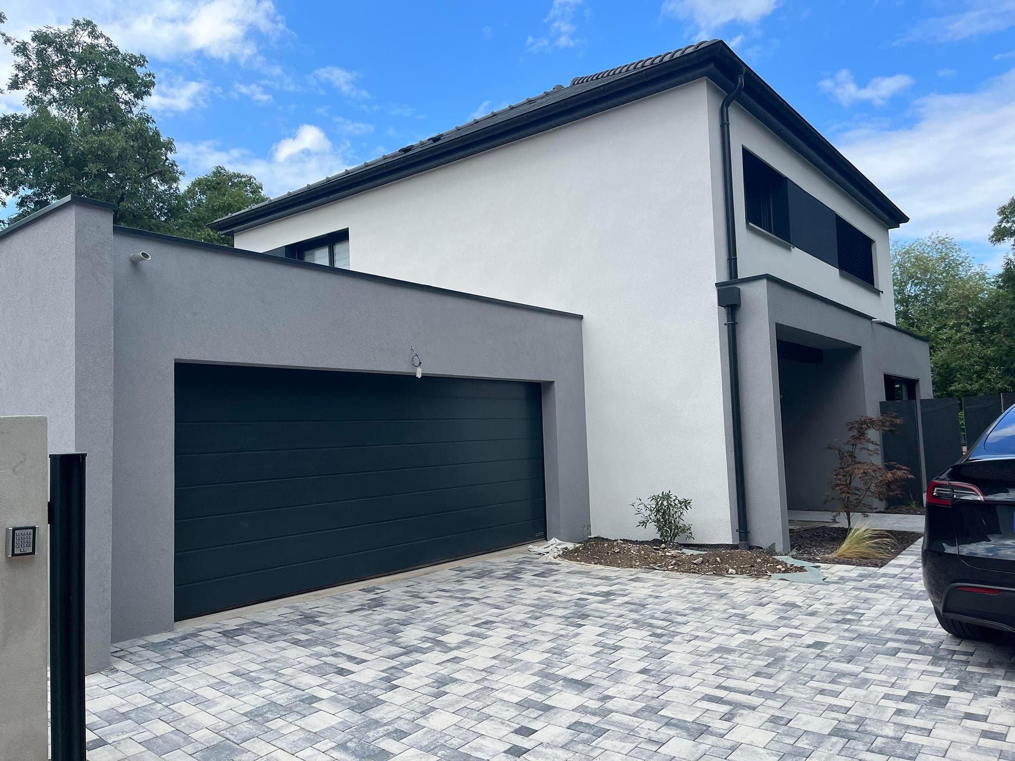 Peintre professionnel au travail